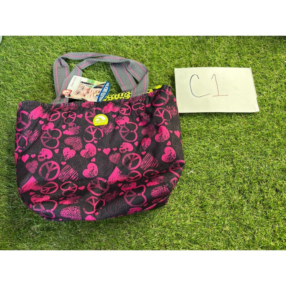 IGLOO Insulated Lunch Cooler Bag Capacity School College Travel‎ Tote